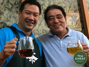 Byron Goo visits Lin Wang Tea farm - teachest.com