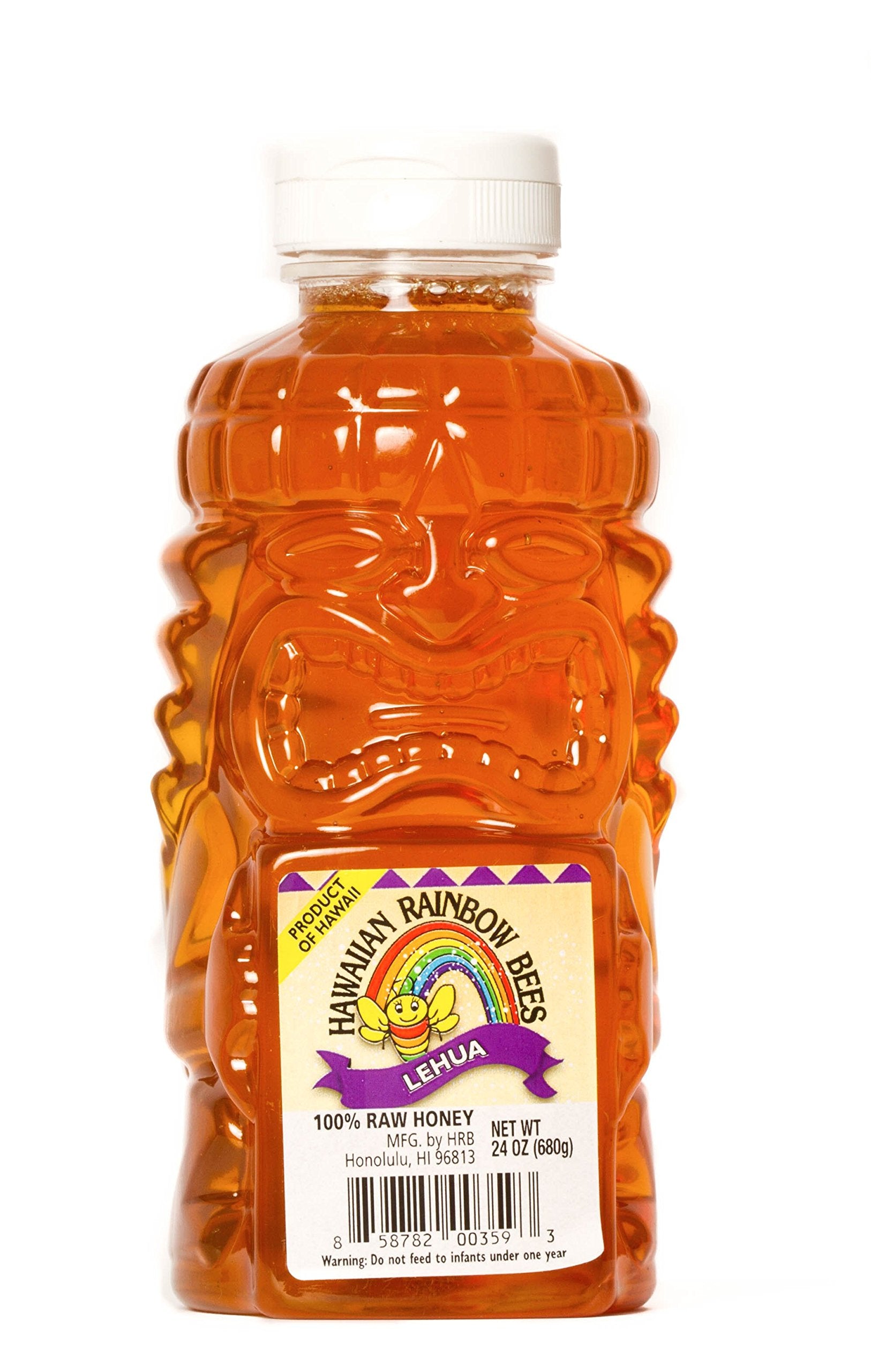 Macadamia Hawaiian Honey Tiki Bottle